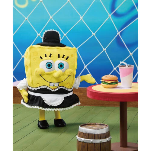 Spongebob 海綿寶寶女僕裝娃娃(中)