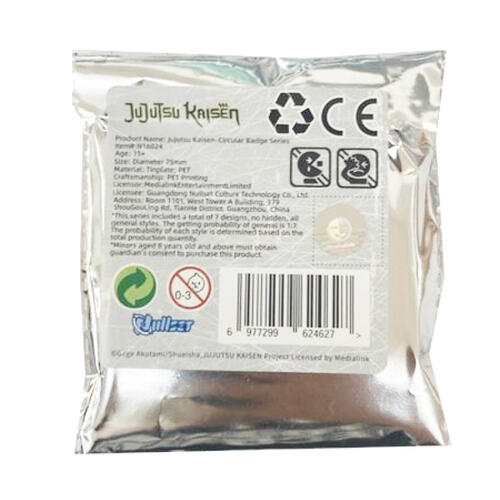 Jujutsu Kaisen Circular Badge Series