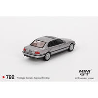 MINIGT	BMW 750IL Aspen Silver Metallic 合金車792