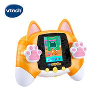 Vtech 貓咪寵物互動遊戲機-橘