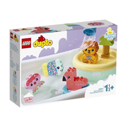 LEGO樂高得寶系列 快樂洗澡趣：漂浮動物小島 10966
