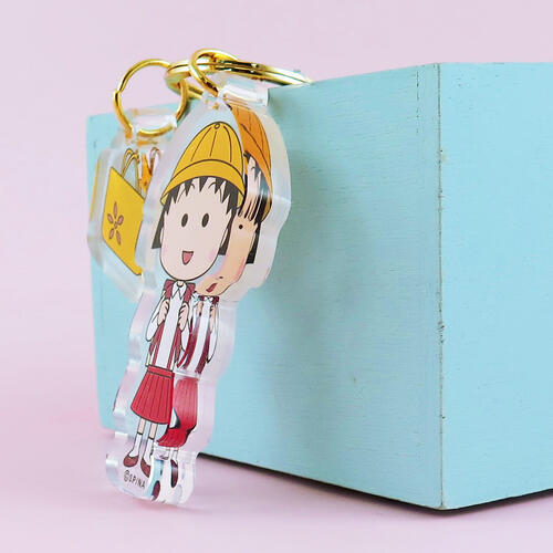 Chibi Maruko 櫻桃小丸子 鑰匙圈-小丸子野口