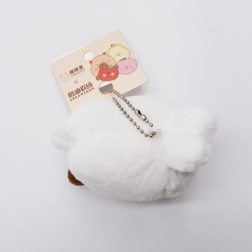 TUNTUNZAI卡皮巴拉	豚豚崽鬆鬆體白兔掛件