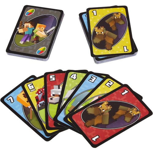 UNO卡牌遊戲:我的世界