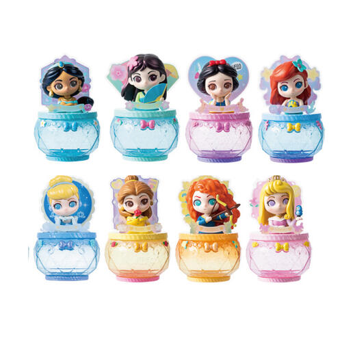 miniso迪士尼公主系列夢幻花禮主題首飾盒- 隨機發貨