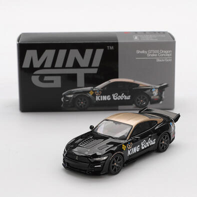 MINIGT	Shelby GT500 Dragon Snake Concept Black/Gold合金車1130