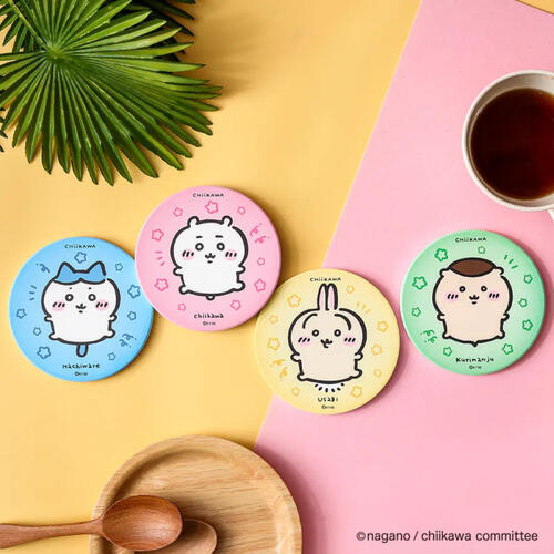 CHIIKAWA 吉伊卡哇吸水杯墊(栗子饅頭)