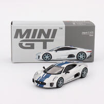 MINIGT	Jaguar C-X75 Silver 合金車 960
