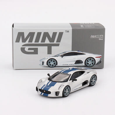 MINIGT	Jaguar C-X75 Silver 合金車 960