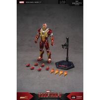 ZD Toys MARVEL IRON MAN 中動 鋼鐵人 Mark 17 破心者 7吋可動人偶