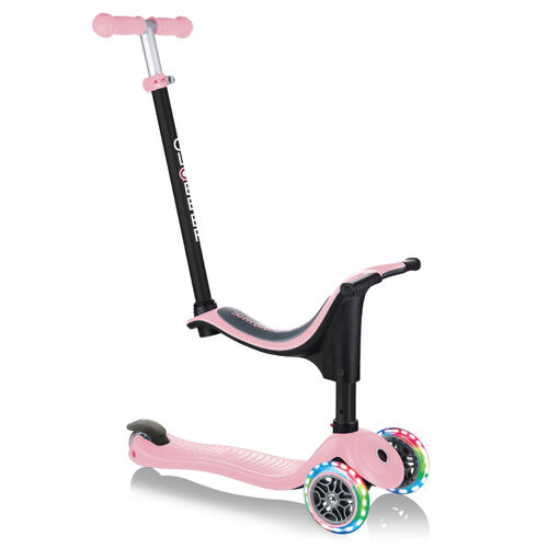 Globber Go•Up Sporty Lights Version Pink (Capable Of 50Kg)