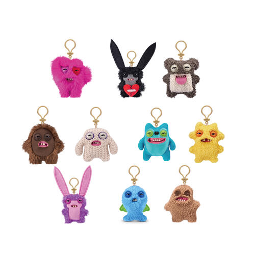 FUGGLER-KEY RINGS 5"-SERIES 5-PLUSH-HANG TAG