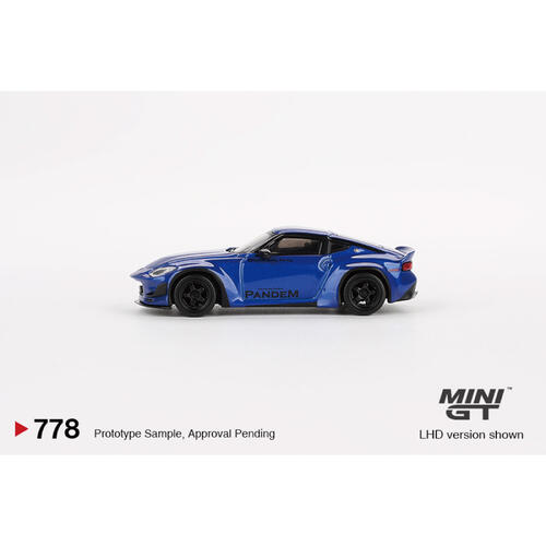 MINIGT	Nissan Z Pandem Seiran Blue 合金車778