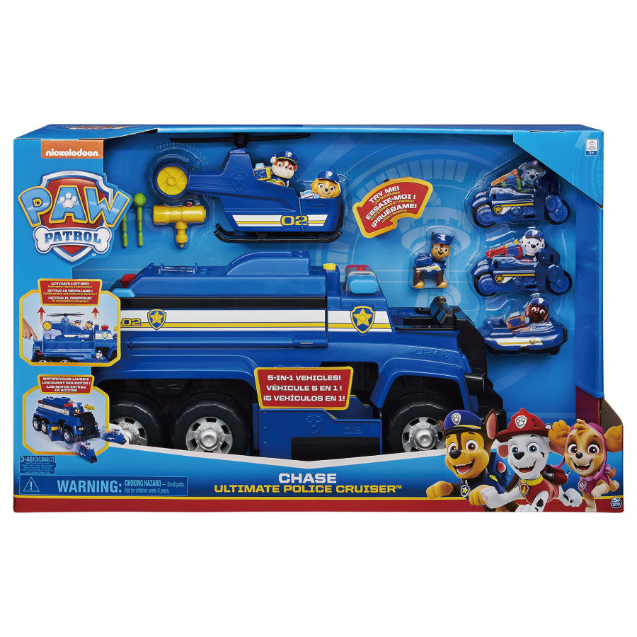 paw patrol chase ultimate police rescue cruiser