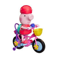 Peppa Pig 粉紅豬小妹 佩佩腳踏車互動玩偶