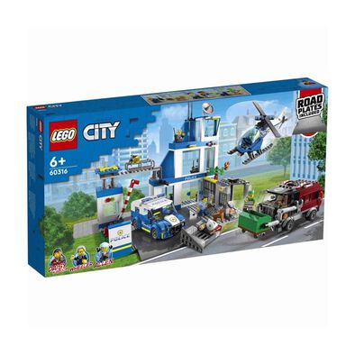 LEGO樂高城市系列 城市警察局 60316