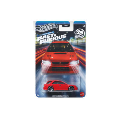 Hot Wheels風火輪玩命關頭系列合金小車(混5款)- 隨機發貨