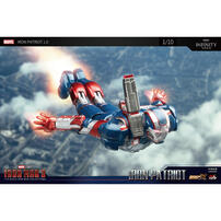 MARVEL iron 中動 鋼鐵愛國者 7吋可動人偶