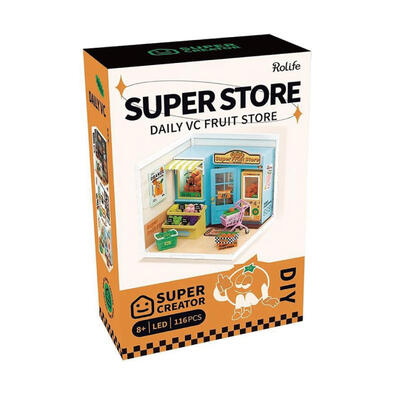 ROLIFE 若來 ROB/立體組裝場景 每日VC水果店 DW003 189