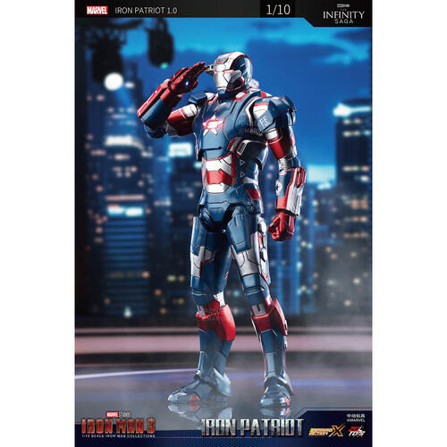 ZD Toys MARVEL Iron Patriot 7"
