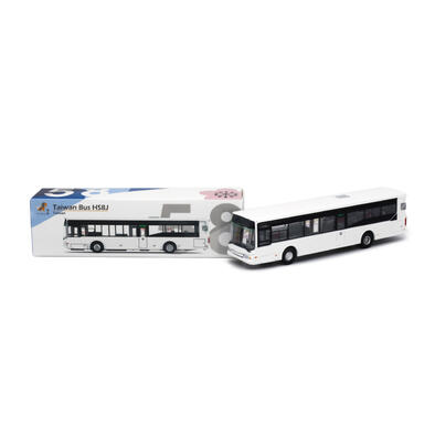 Tiny TW58 Diecast HS8J Taiwan Bus White