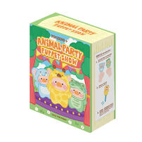 Lulu The Piggy罐頭豬 LuLu動物派對系列 森林劇場膠臉指偶掛件 - 盲盒 (單件裝)