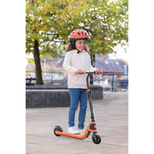Evo Speed發光輪滑板車-橘色
