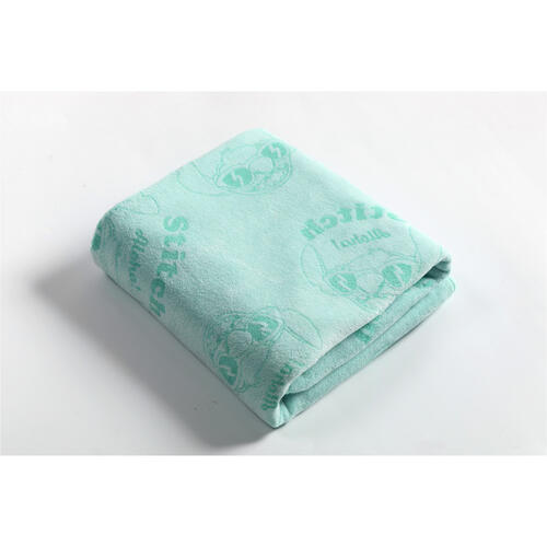 MINISO 迪士尼史迪奇系列超細纖維浴巾(史迪奇)