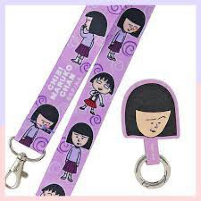 Chibi Maruko 櫻桃小丸子 造型長吊-野口