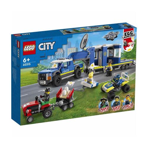 LEGO樂高城市系列 警察行動指揮車 60315