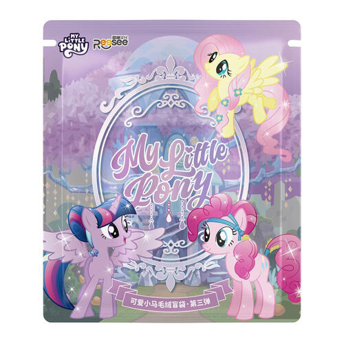My Little Pony 彩虹小馬-可愛小馬絨毛玩偶第三彈 - 隨機發貨