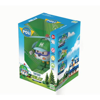 Robocar Poli救援小英雄波力 ROI  7吋聲光變形赫利