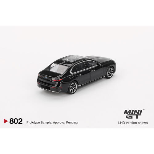 MINIGT	BMW i7 xDrive60 Black Sapphire 合金車802
