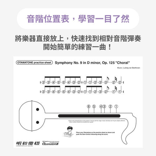 Teamson	Otamatone 造型彈奏樂器玩具組-Unicom(中型)