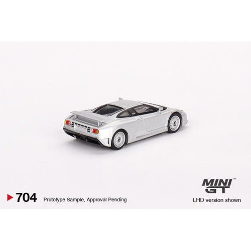 MINIGT	Bugatti EB110 GT Grigio Chiaro 合金車 704