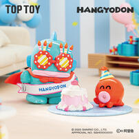 Sanrio三麗鷗 TOPTOY人魚漢頓生日大快樂系列-隨機發貨