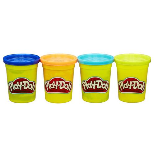 Play-Doh培樂多 四色組補充罐-隨機出貨