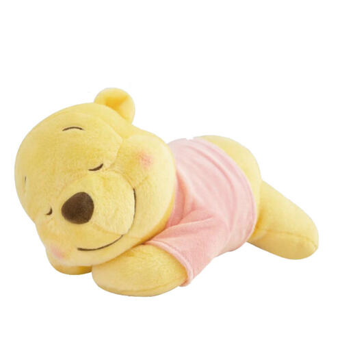Disney winnie 淺色系列-維尼趴姿睡覺款30cm