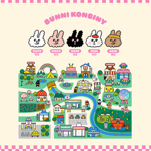 MIMIWORLD 兔子便利商店迷你小MIMI吊飾-MAYO