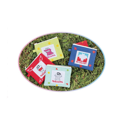 Crayon Shin-chan  coin purse-blue