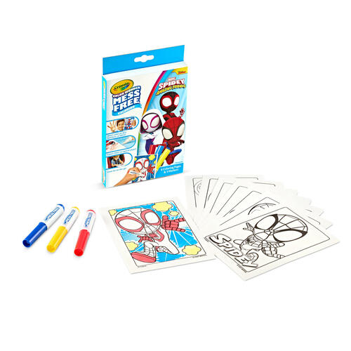Crayola Spiderman Color Wonder Mini Box