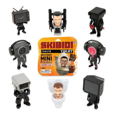 Skibidi Toilet Series 1 | Skibidi Toilet Mini Mystery Figures - Assorted
