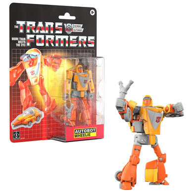 Transformers變形金剛 復古版 G1 博派甩輪可動模型