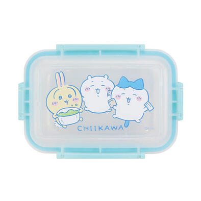 Chiikawa 吉伊卡哇-鮮扣長方保鮮盒900ml-藍