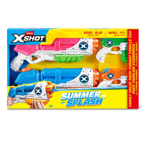 X-Shot X特攻 夏日水花家庭套裝