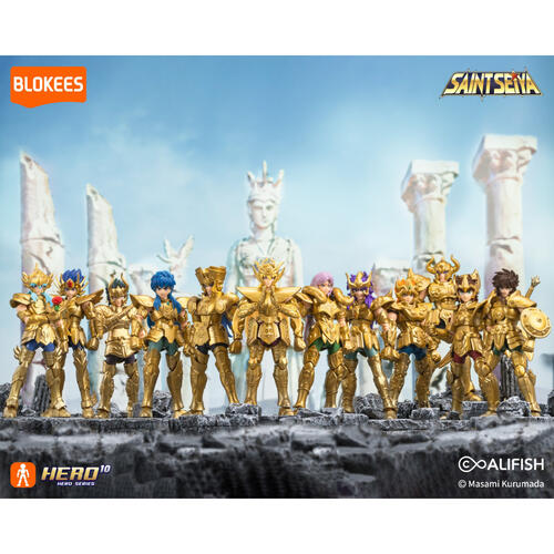 BLOKEES布魯可 聖鬥士星矢 群星版 第四彈 黃金十二宮- 隨機發貨