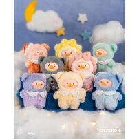 Lulu The Piggy罐頭豬- 「夢裡什麼都有」系列膠臉毛絨掛件- 隨機發貨