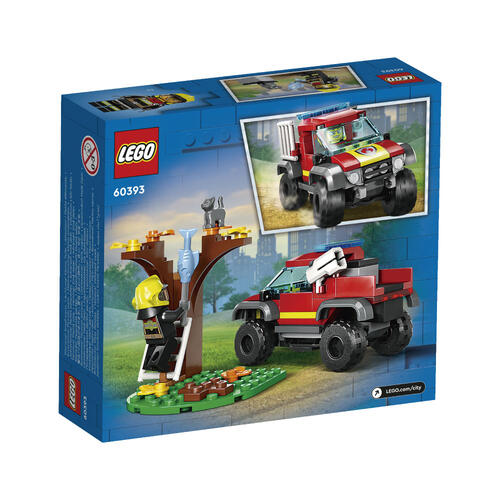 LEGO 4x4 Fire Truck Rescue 60393