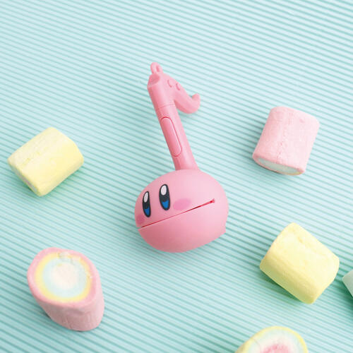 日本Otamatone造型彈奏樂器玩具組-Kirby(小型)