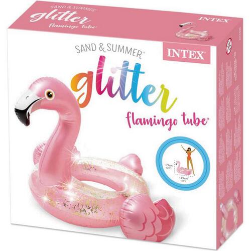 Intex Glitter Flamingo Tube